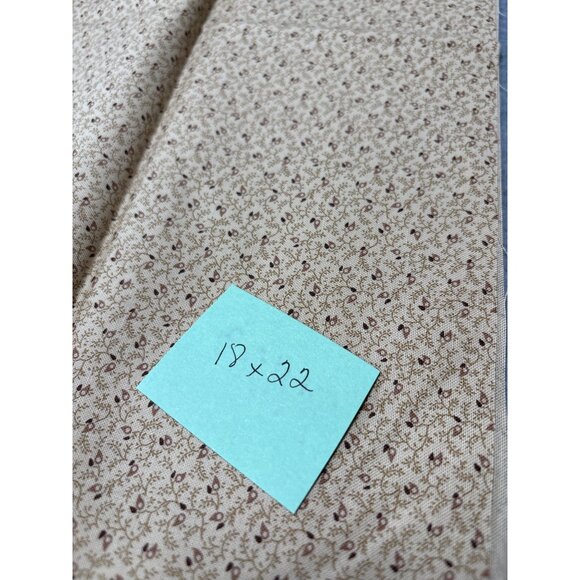 Barbara Brackman Moda Babys Pantalettes 1850-1900 Cotton Fabric 18" x 22" Brown - Picture 6 of 6